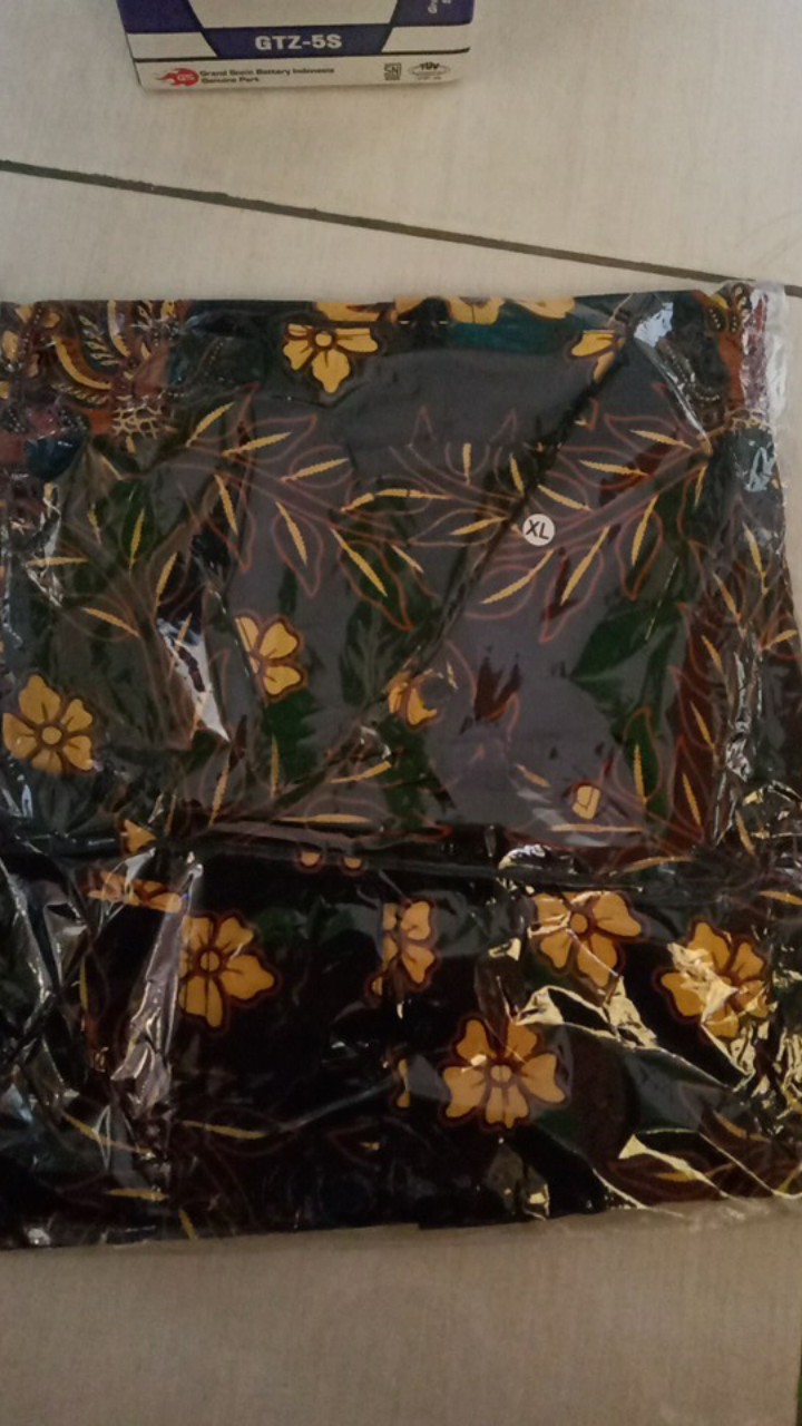 Maura Couple - Sania Ruffle Batik Couple Ori Ndoro Jowi Garansi Termurah Shopee - Batik Modern Solo