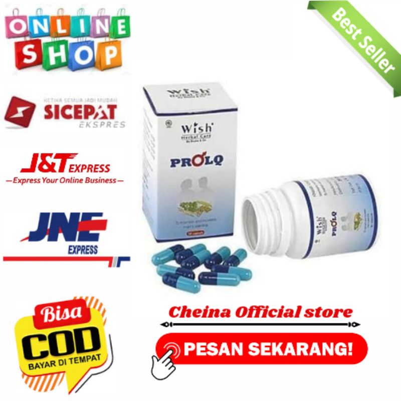 PROLQ - Suplemen Herbal Stamina Pria dr. Boyke - Original RESMI dr. Boyke, BPOM & HALAL