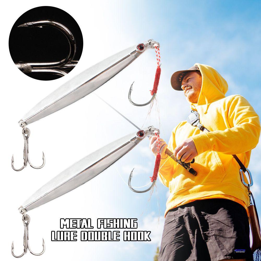 Suyo 2pcs Umpan Pancing Bahan Metal 25G 30G