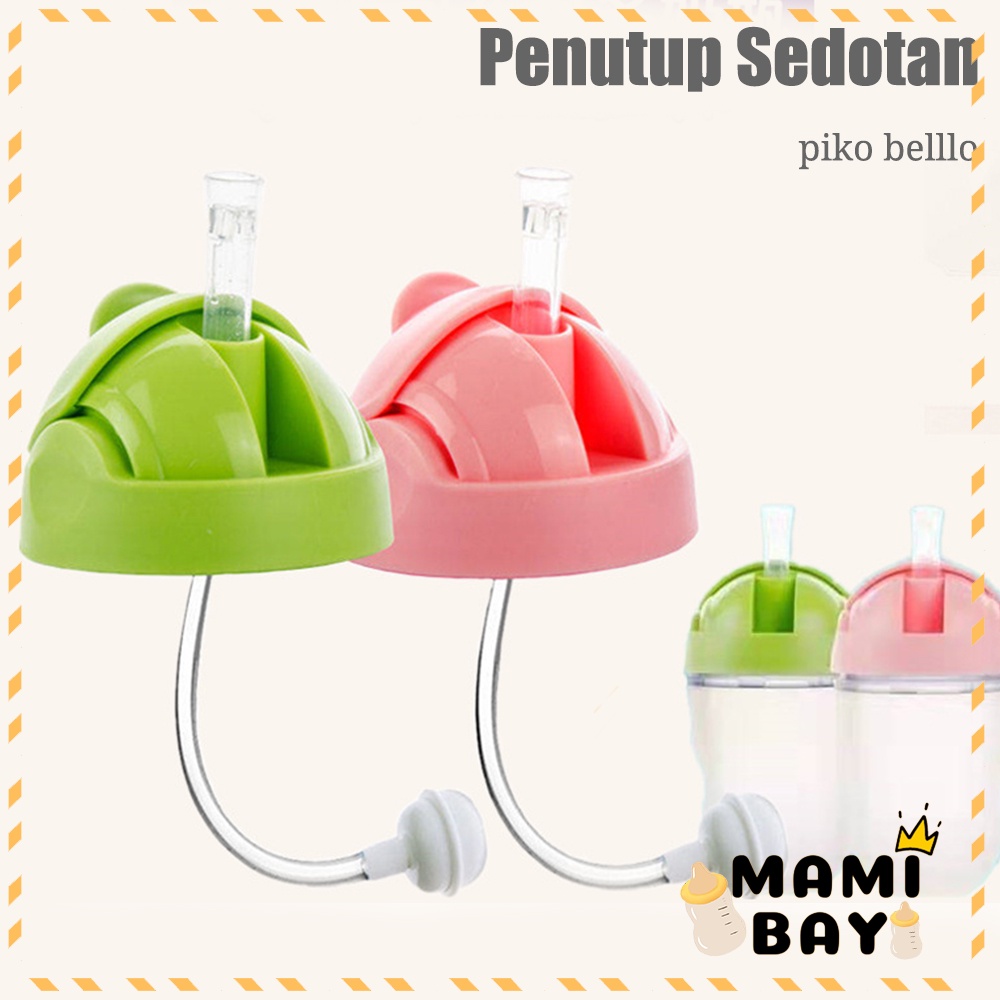 Mamibayi PIKO BELLO Penutup cangkir sippy silikon penutup sedotan mengganti  BPA free