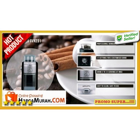 Krups GVX231 Burr Coffee Grinder R3194