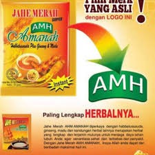 

Jahe merah AMANAH AMH sachet