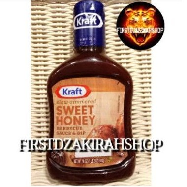 

Kraft sweet honey BBQ sauce 510gr