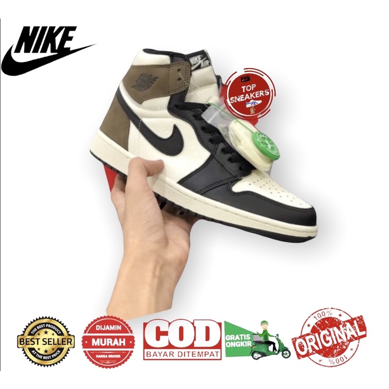 TS Nike Air Jordan 1 Retro High OG Dark Mocha Authentic BNIB