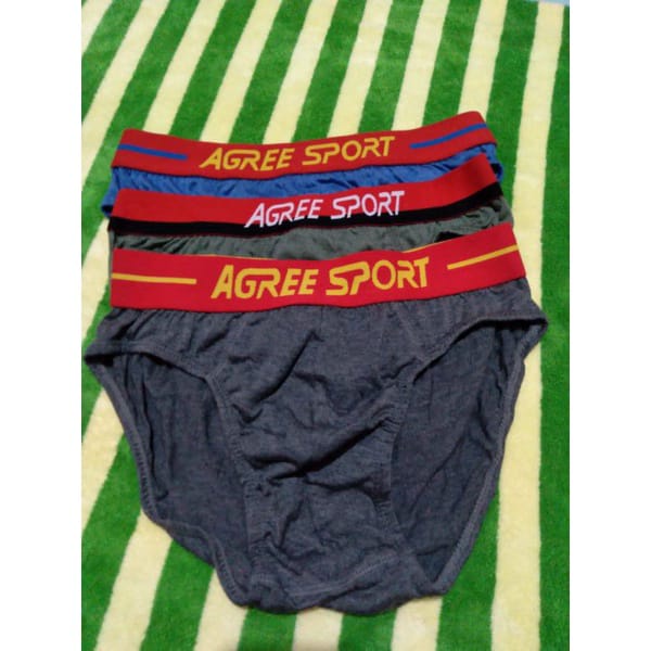 Celana Dalam Pria | Agree 2309 | Harga 3 Pcs*