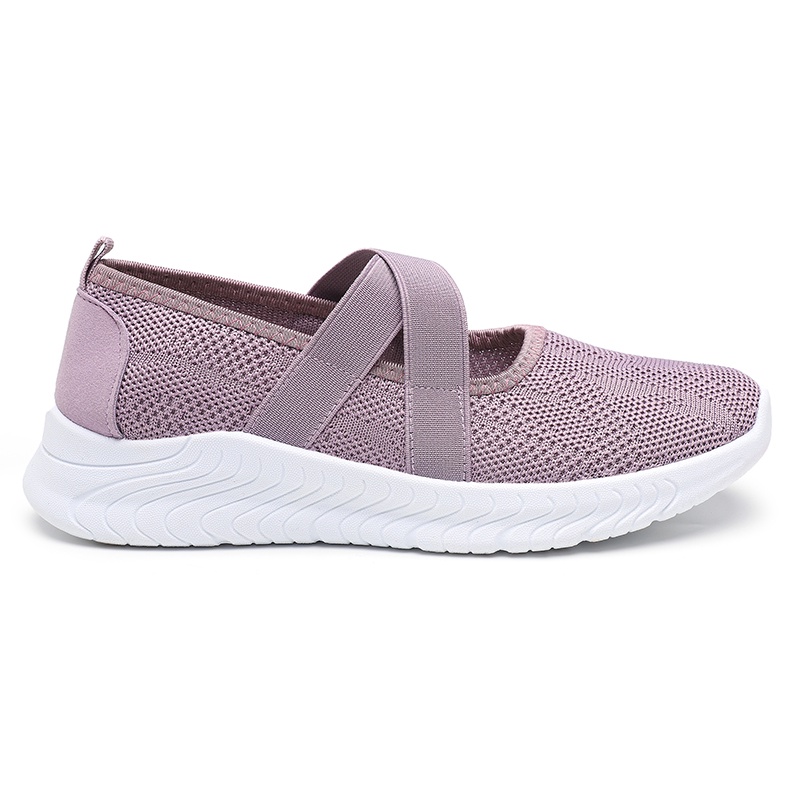 Sepatu Import Wanita 2022 Baru Sepatu Model Flat Silang Fashion Sneakers 5602