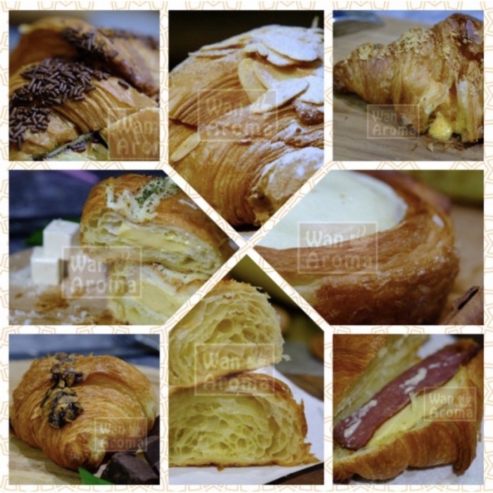 

BISA COD CW409 Croissant Profesiol Ek Favorit Wan Aroma Pastries Roti Cemilan