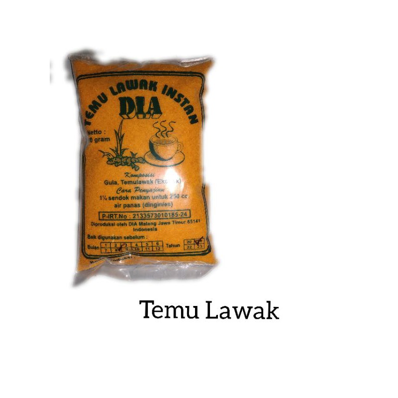 

TEMU LAWAK INSTAN DIA 250gr