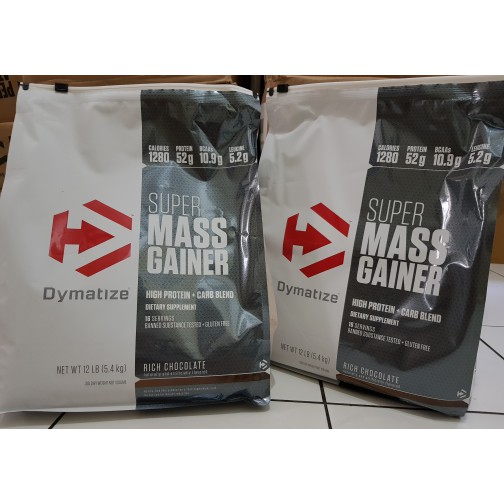 Dymatize SuperMass Gainer Super Mass 12 lbs Diskon
