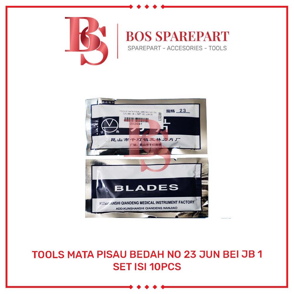 Jual Tools Mata Pisau No Jun Bei Jb Set Isi Pcs Shopee Indonesia