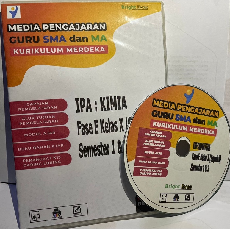 

CD MODUL AJAR SMA/MA IPA : KIMIA FASE E ( KELAS X )