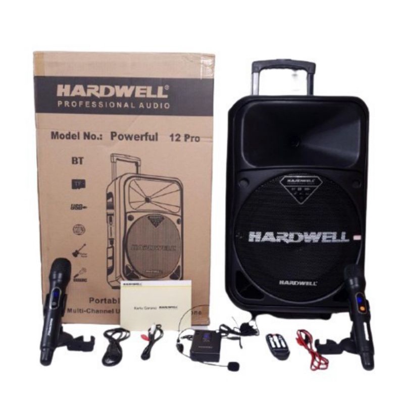 SPEAKER AKTIF HARDWELL POWERFULL 12 PRO