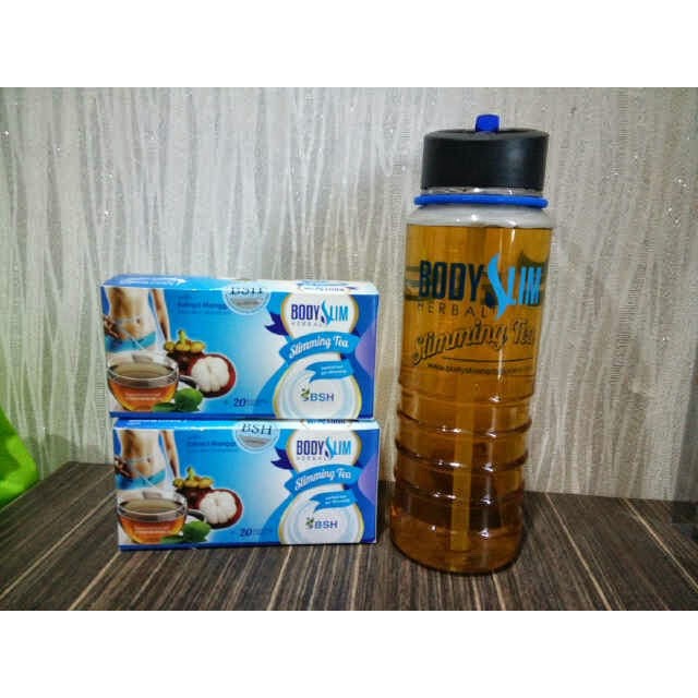 BSH Slimming Tea Teh Diet Pelangsing Badan Herbal Teh Penurun Berat Badan Ampuh Teh Detox Slim Tea Original BPOM