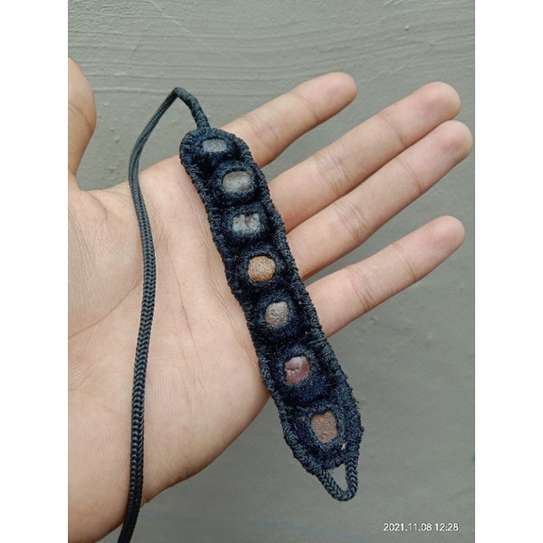 sikko' aya' sabuk / ikat pinggang full munta besi daging 7 biji