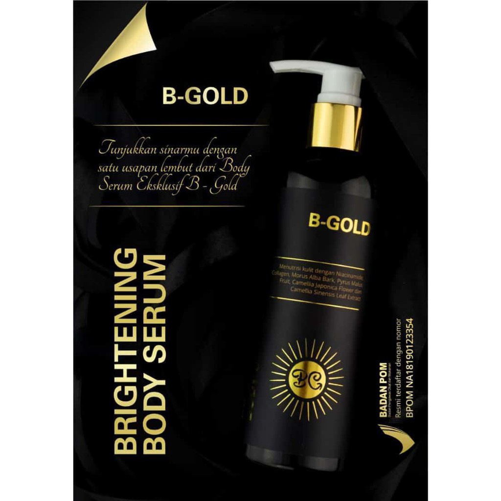 BRIGHTENING BODY SERUM B-GOLD