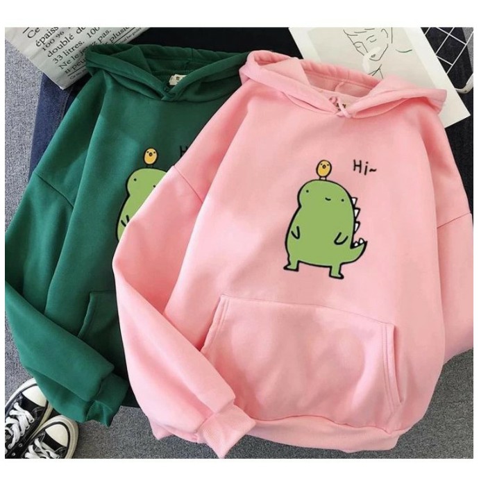 HOODIE CUTE MONSTER FLEECE TEBAL PREMIUM TERBARU,