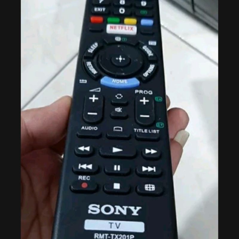 REMOTE REMOT SMART TV LED LCD SONY RMT-TX200P ORIGINAL ASLI