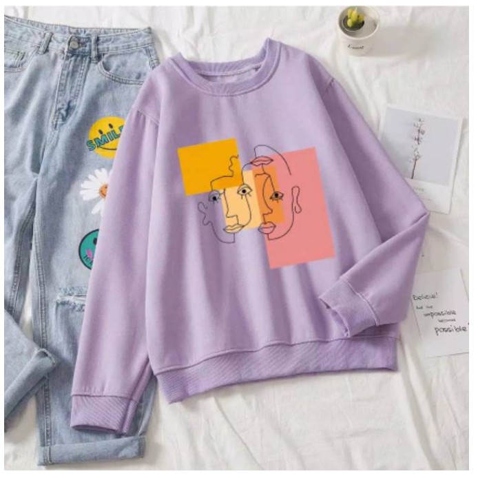 SWEATER WANITA AESTHETIC TEBAL PREMIUM TERBARU,