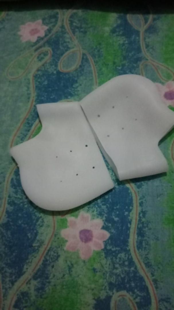 Silikon Pelindung Tumit Kaki Tungkak Gel Bantalan Perawatan Foot Pecah Kasar Murah Sg
