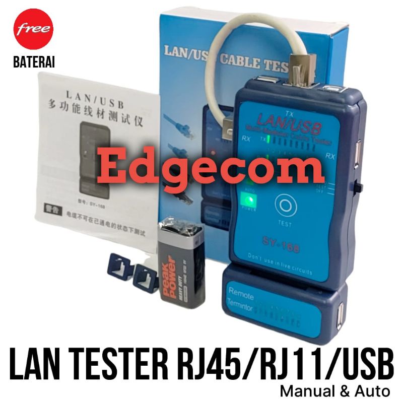 Lan Tester RJ45/RJ11/USB Remote Adapter