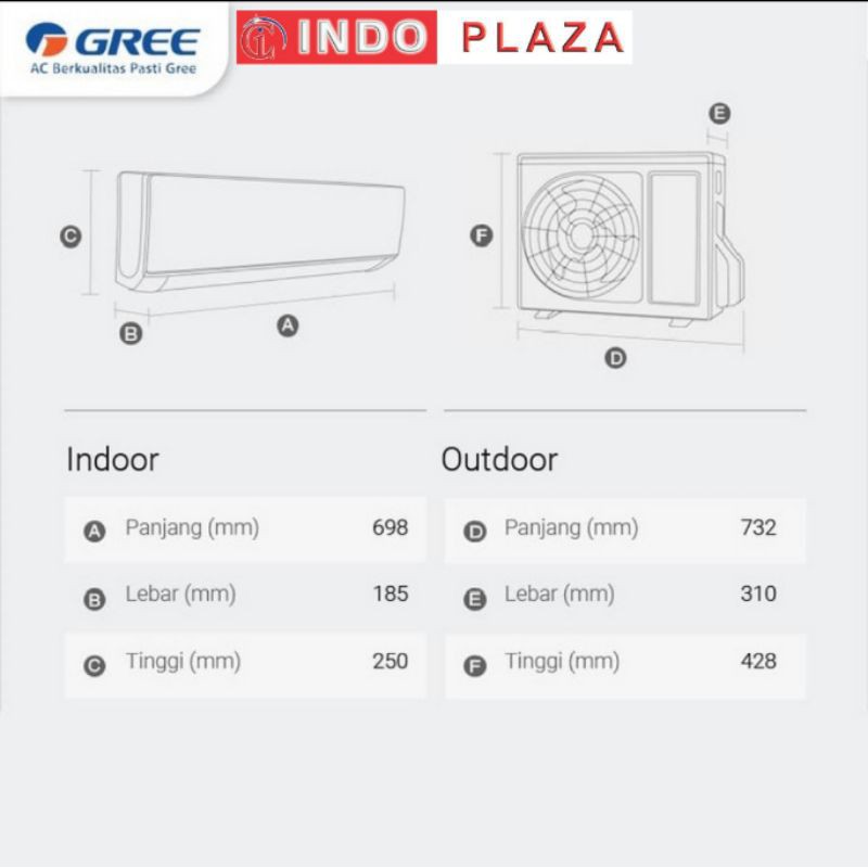 AC 1 PK NEW SERIES 2023 R32 GREE GWC-09M005S