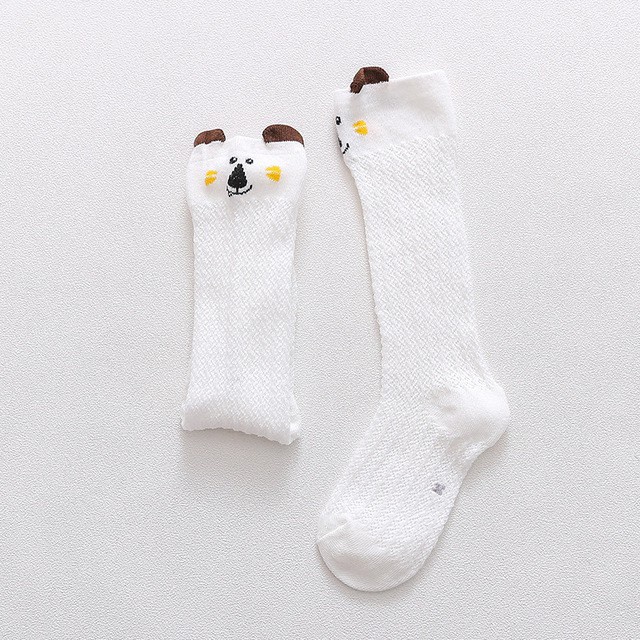 ☛TK☚ R305 KAOS KAKI JARING PANJANG KARAKTER LUCU HEWAN ANAK BAYI MOTIF UNIK BABY SOCKS KIDS