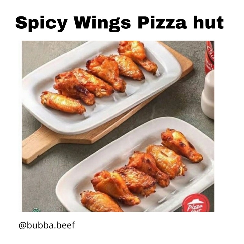 Jual Spicy Wings Pizza Hut 500g/Spicy Wings Frozen 500g/Frozen Food ...