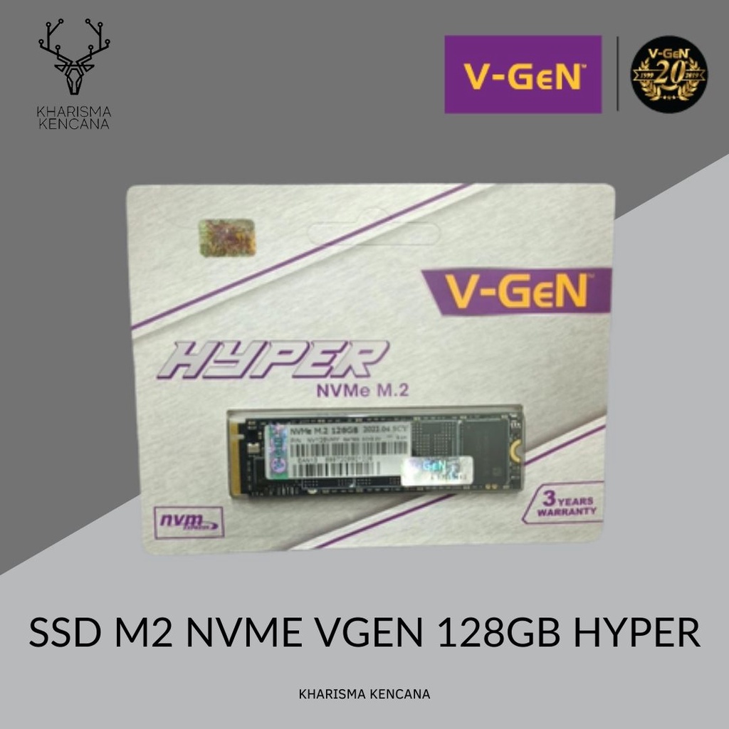 SSD M2 NVME VGEN 128GB HYPER