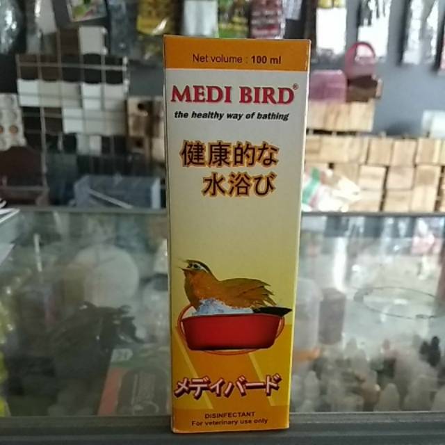 MEDI BIRD 100 ml shampoo burung medibird-medion