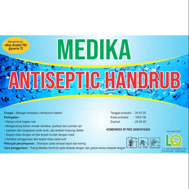 

[PROMO] STIKER LABEL Handsanitizer / Label Antiseptik / (Ready No Edit) Langsung Kirim.