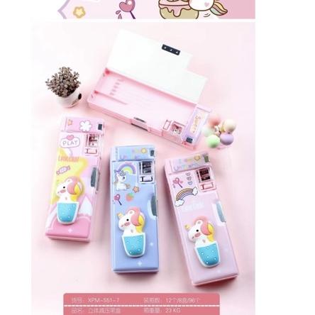 

Special pencil case magnet squishy motif unicorn cup satuan
