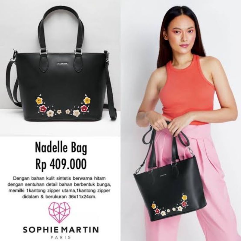 Tas Kerja Wanita Tas Besar Sophie Martin Tas Nadelle Promo