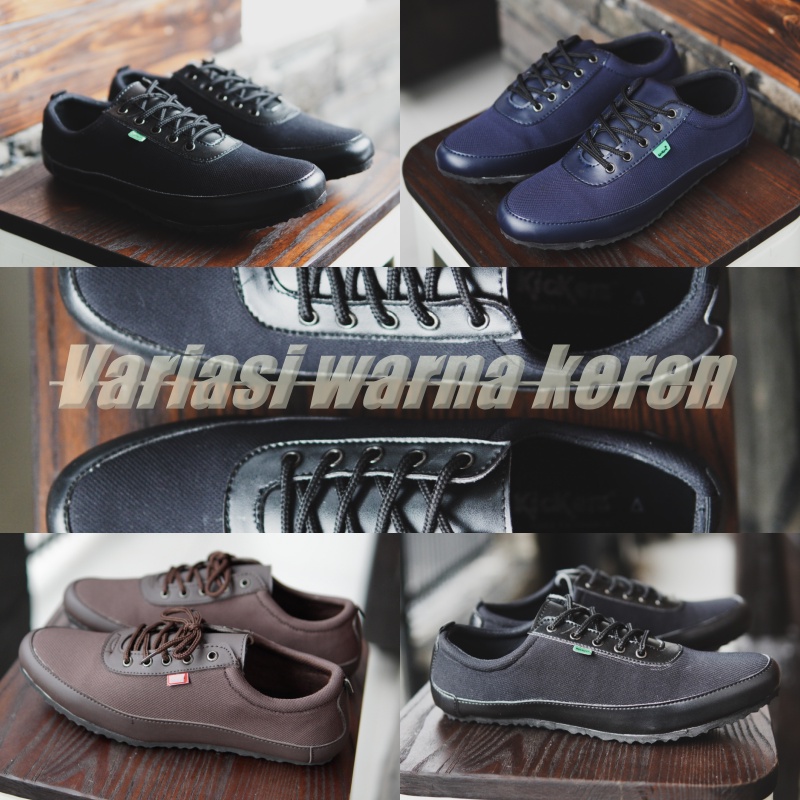 Sepatu Casual Kicker Pria/wanita Style Sneackers  KerjaSekolahKuliah Terpopuler ( Doskon )