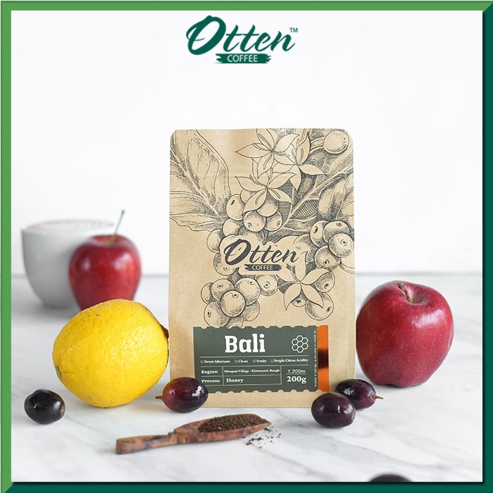 Otten Coffee Bali Honey Process 200g Kopi Arabica - Biji Kopi-0