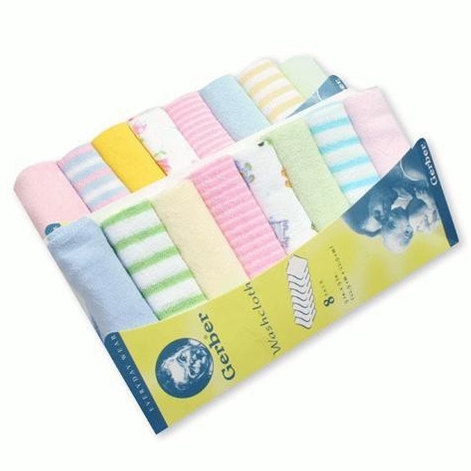 Washcloth Gerber 8in1 Carte Love 6in1 Sapu Tangan Bayi Handuk Kecil Slabber Baby Bib Washlap Waslap Wash Cloth