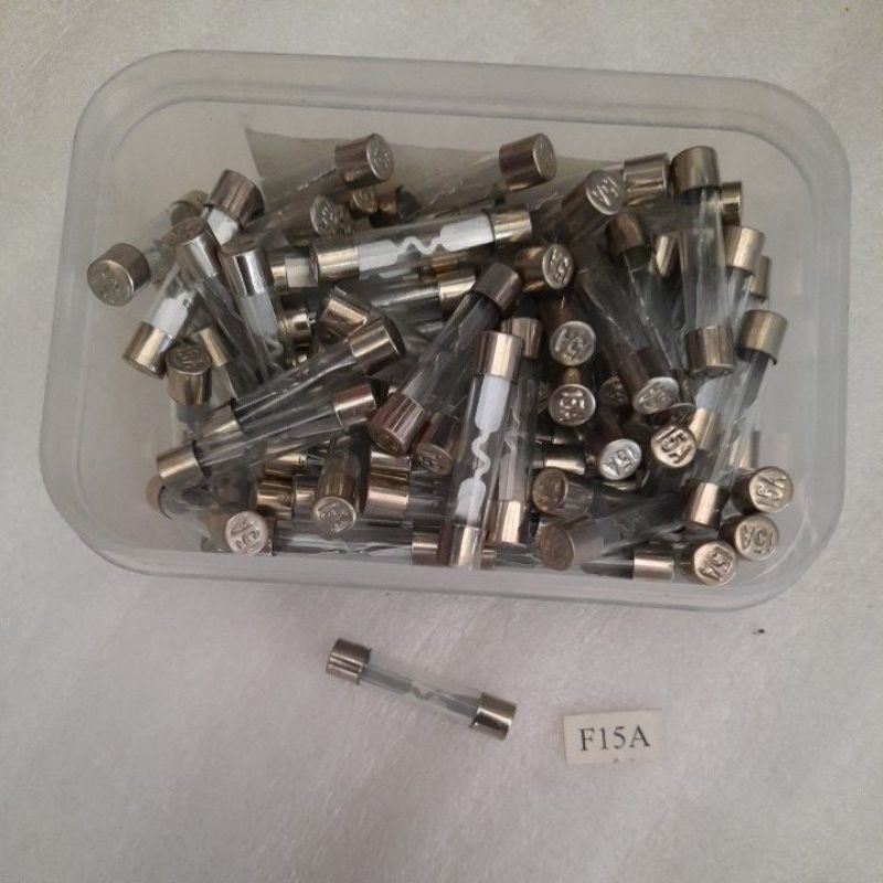 1pcs sekring tabung 15A