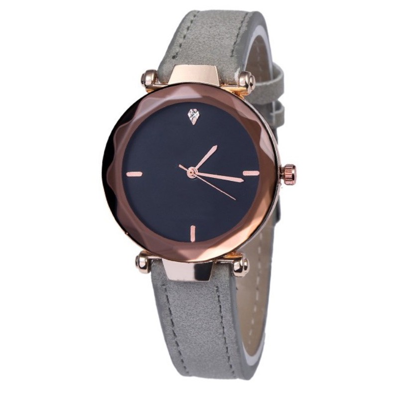 Jam Tangan Kulit Fashion Jesikhe 03 Women's Watches Watch Faux Leather Korea Style