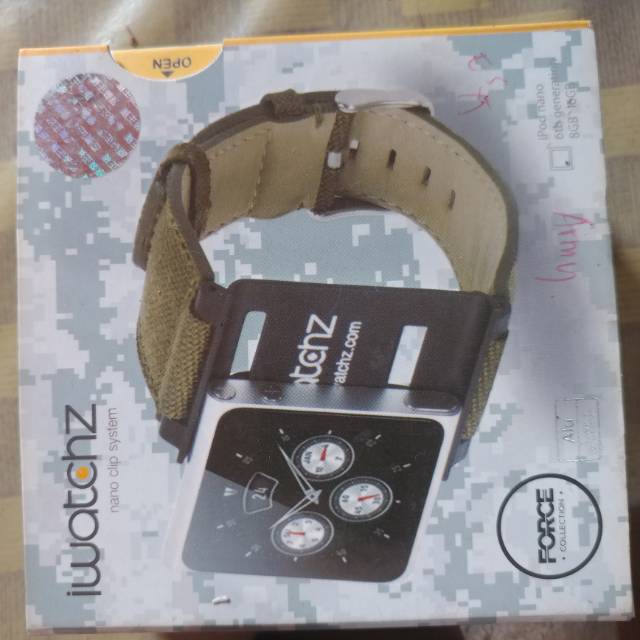 Iwatchz strap for ipod nano 6