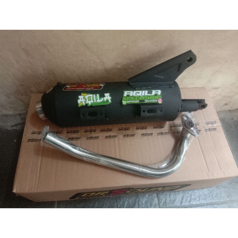 Knalpot standar Copy CMS Dr Sound Knalpot Beat New Deluxe 2020 Scoopy 2021 Genio