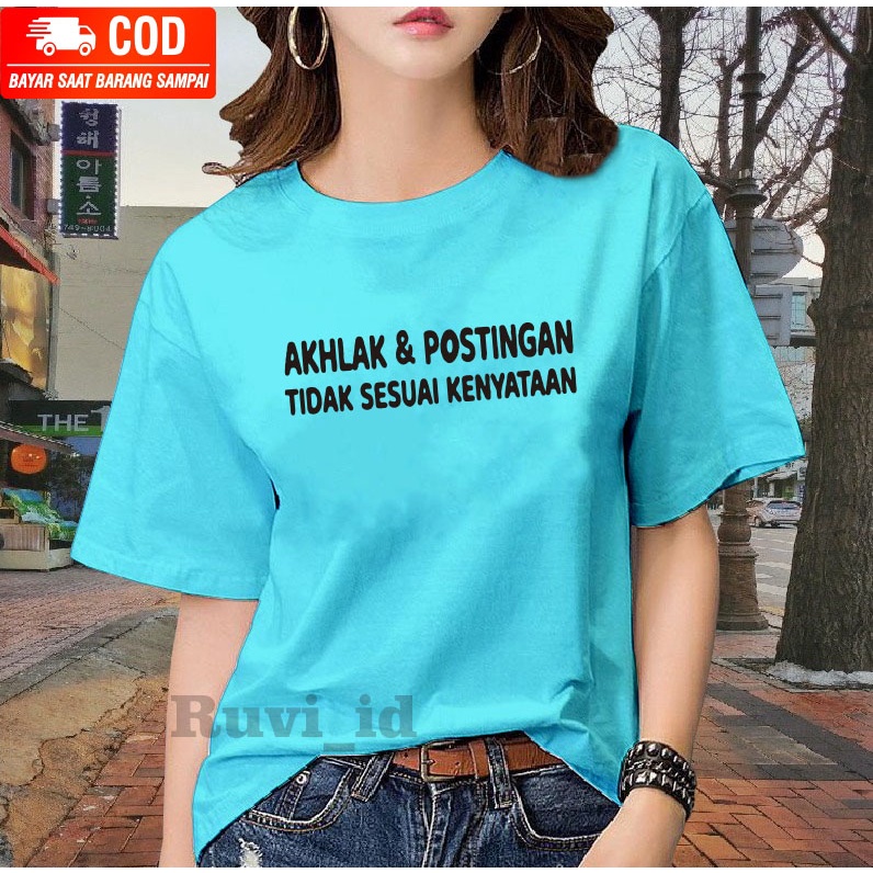 Ruvi_id-BELI 3 GRATIS HEADSET EXTRA BAS / KAOS KATUN COMBED 30S / KAOS WANITA / KAOS PRIA / KAOS KOREA / ATASAN WANITA DEWASA / ATASAN REMAJA / KAOS OBLONG / KAOS OOTD / KAOS GAYA HIJAB / KAOS DALAMAN / KAOS KEKINIAN / KAOS OVERSIZE / KAOS MURAH