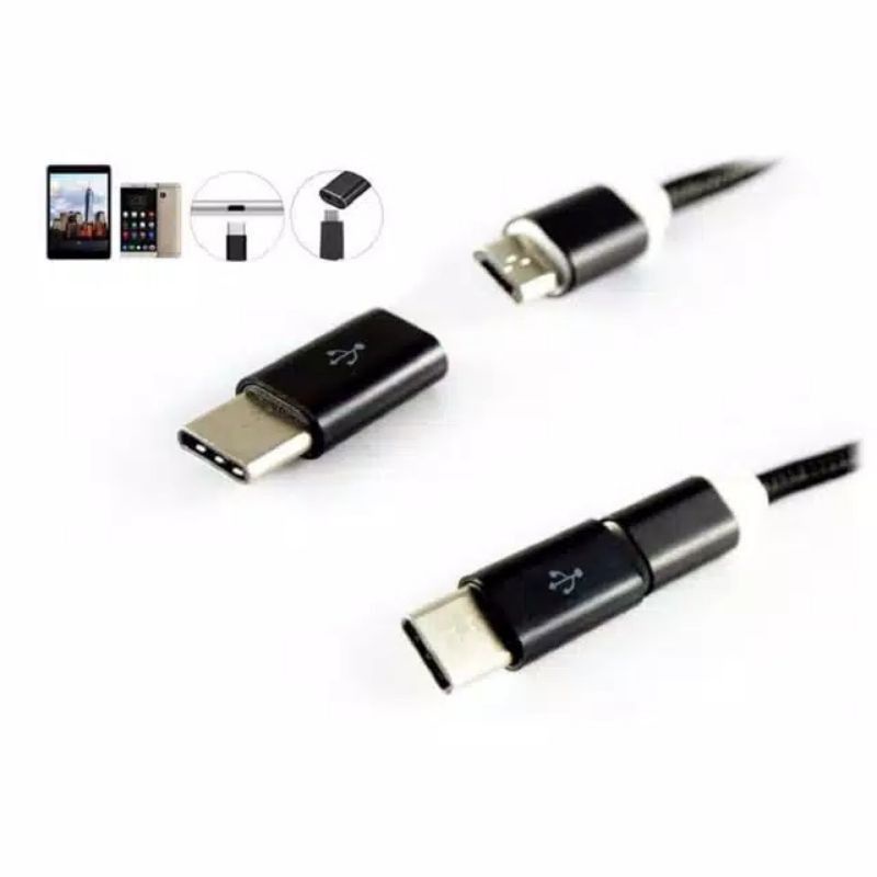 CONNECTOR ADAPTER CONVERTER MICRO USB TO USB TYPE C