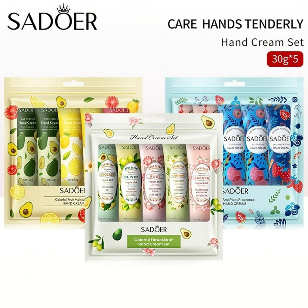 Hope Store - Sadoer Hand Cream Fruit Lation Moisturizing Krim Tangan Sadoer Perawatan Tangan Nutrisi Kulit