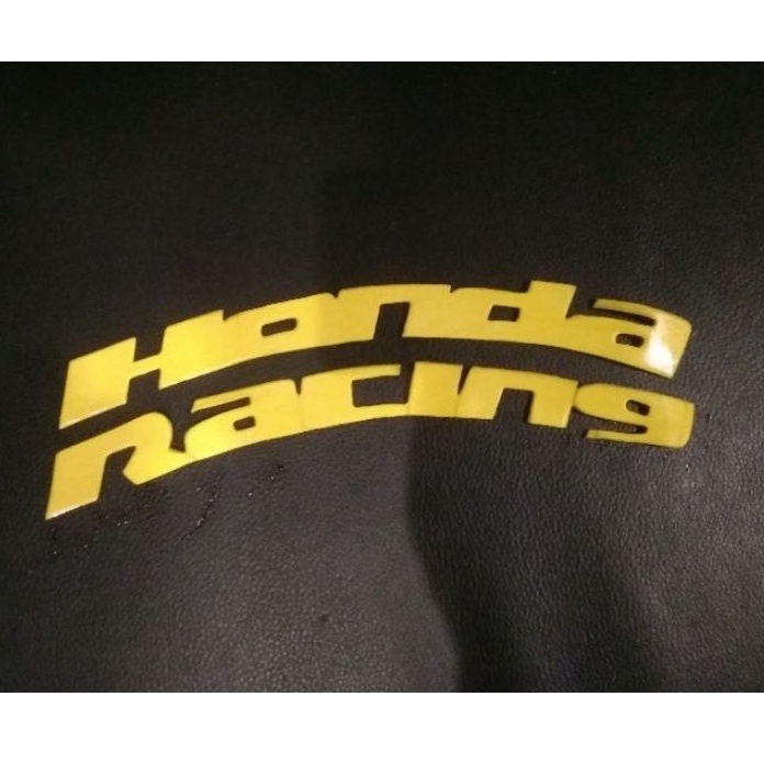 Tulisan ban / stiker ban Honda Racing (sambung)