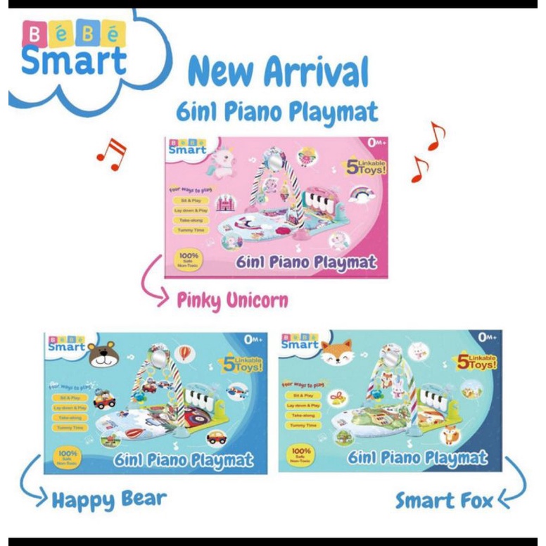 PLAYMAT PIANO BEBESMART