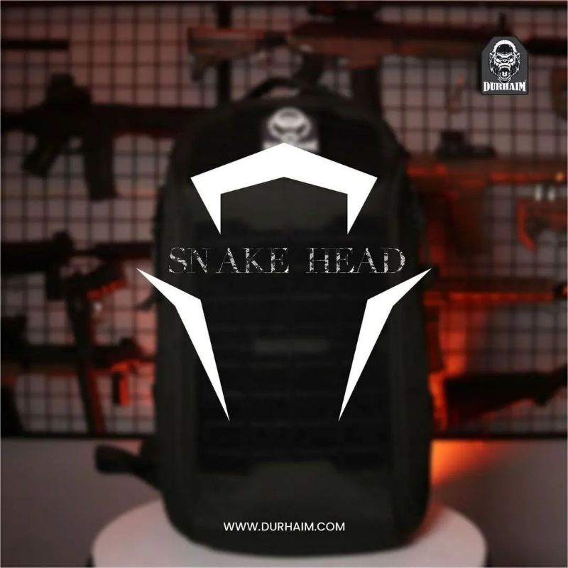 PATAS - Tas Snake Head Black Sling Bag Original DURHAIM