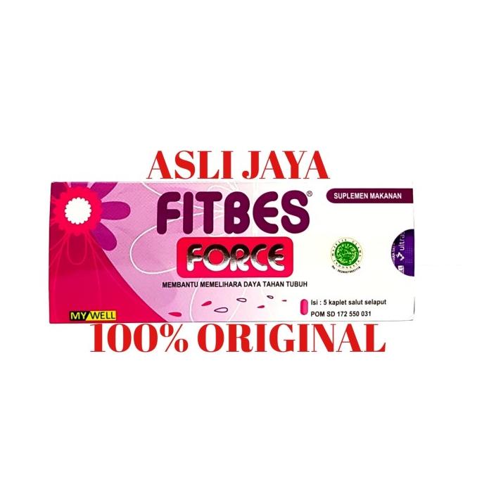 Fitbes Force Isi 5 kapsul - Vitamin Daya Tahan Tubuh