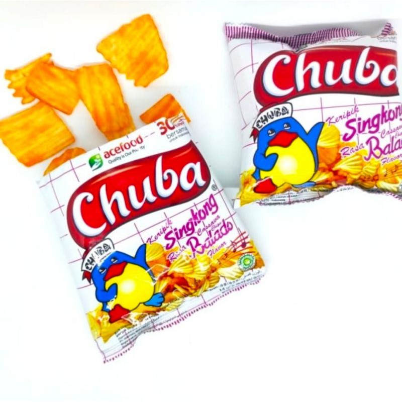 

Chuba Keripik Singkong Balado ( 1 PCS )