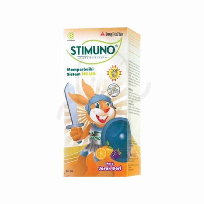 Vitamin Anak Stimuno Orange Berry 60 Ml Sirup dan Grape Sirup 100 Ml