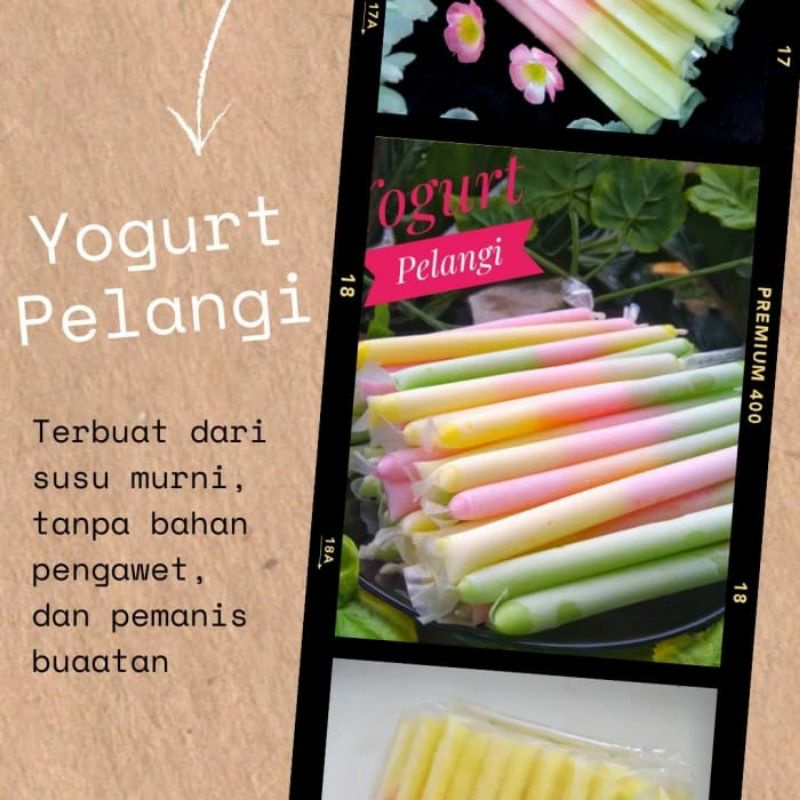 

Frozen Yogurt Stick Pensil isi 25 Pcs