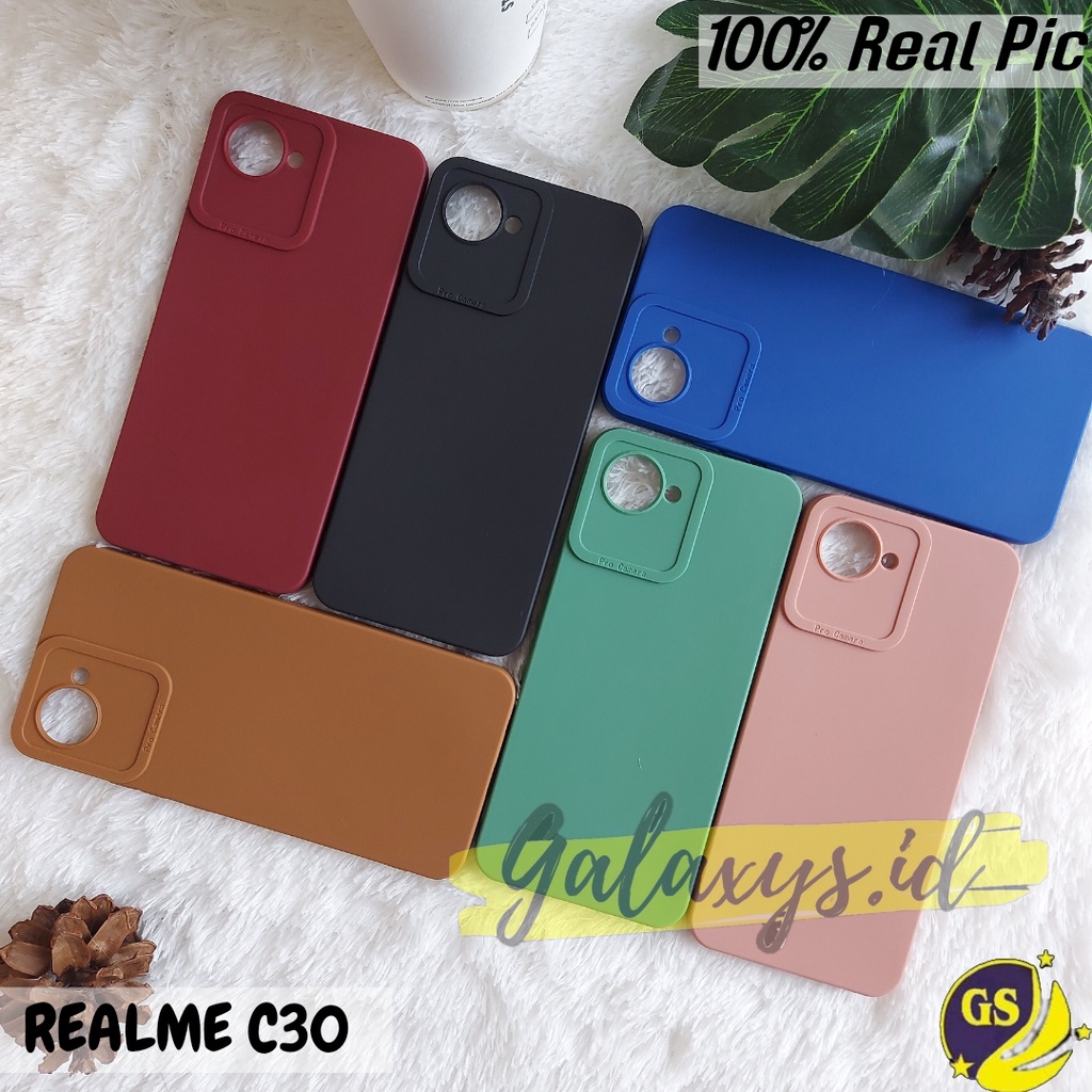 CASE REALME C30 SOFTCASE CASE PRO CAMERA PROTECTION CASEPRO TPU PREMIUM SLIM MATTE PELINDUNG KAMERA